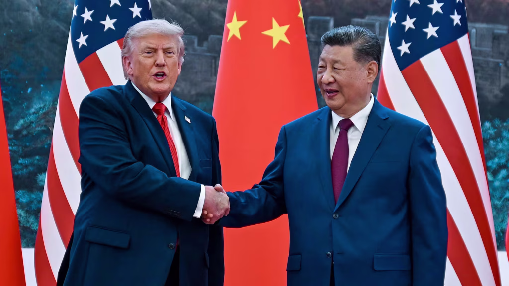 Trump and Xi Jinping meeting Beijing Great Hall