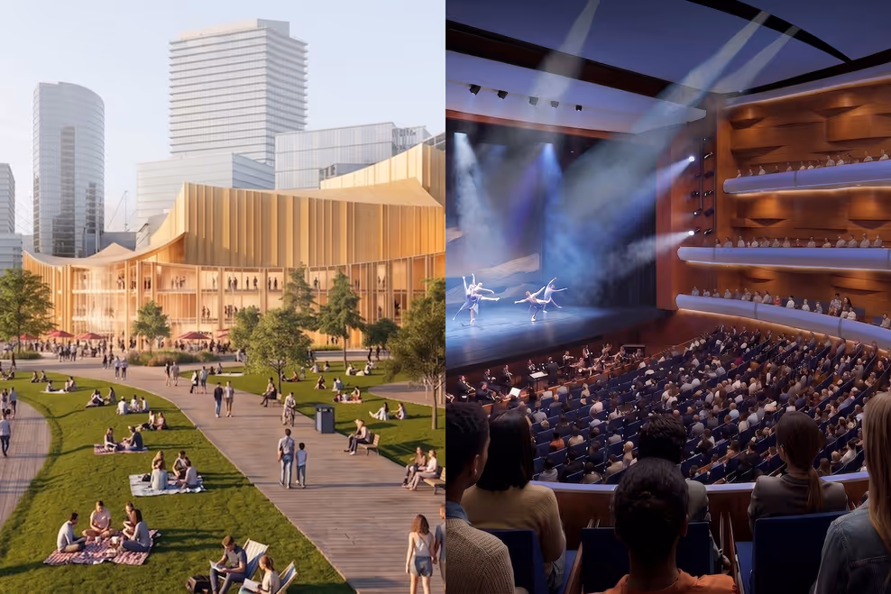 Vancouver concert halls concept design for large proscenium auditorium
