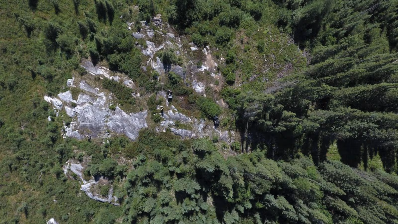 Ontario lithium mine site at Georgia Lake project