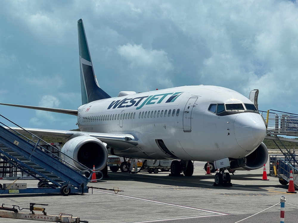 WestJet flight attendants strike picket preparation