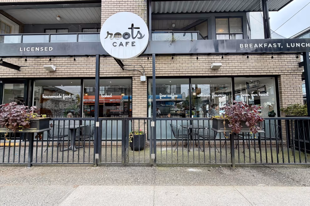 B.C. small business owner reviewing sales data