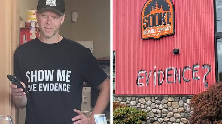 Sooke brewery exterior as owners prepare to reopen after the controversy